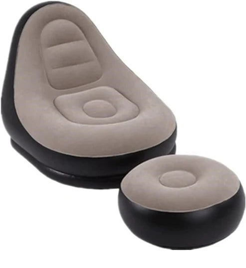 Inflatable Single Sofa | Comfortable & Portable Lounge Chair for Home & Outdoor Use