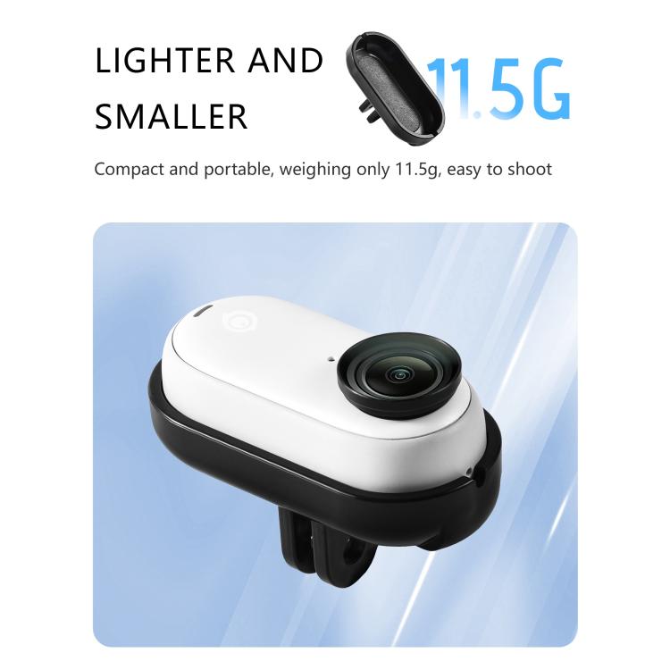 For Insta360 GO 3S / GO 3 STARTRC Quick Release Expansion Adapter Magnetic Fixed Base Mount, Fixed Base Mount