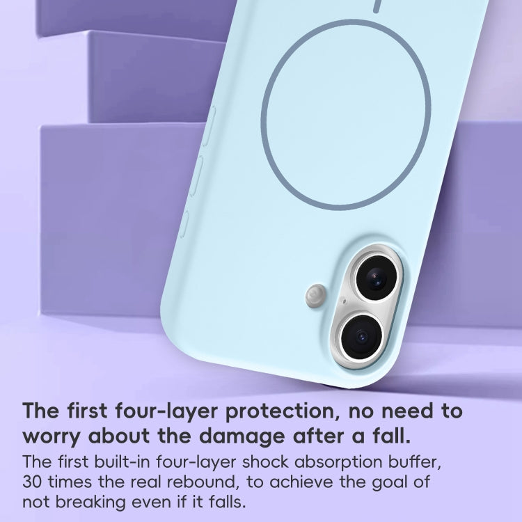 Liquid Silicone MagSafe Phone Case, For iPhone 13, For iPhone 12