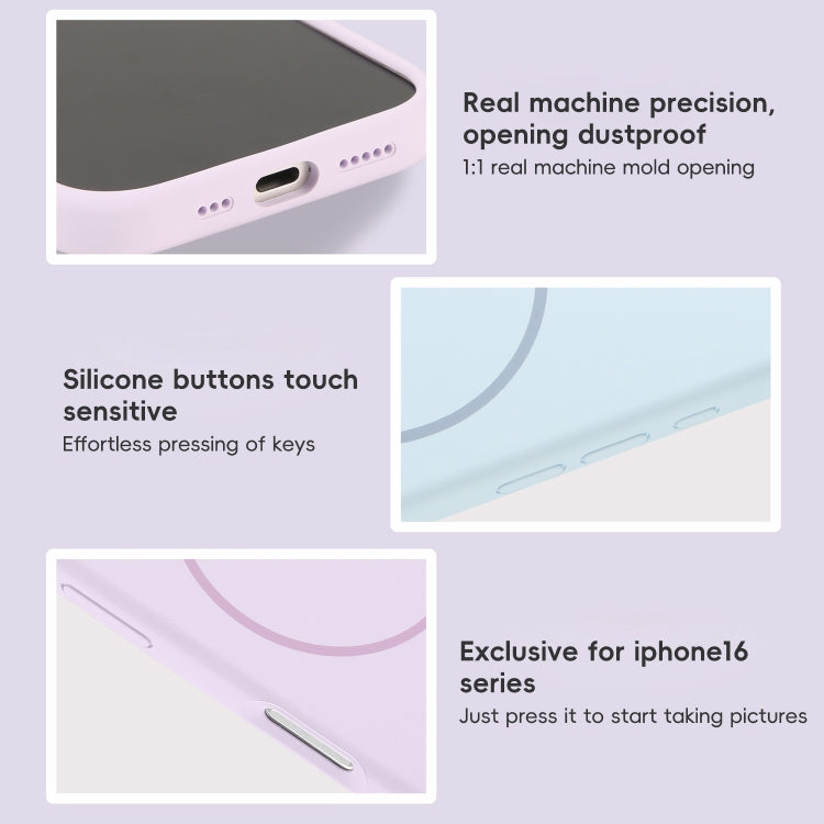 Liquid Silicone MagSafe Phone Case, For iPhone 13, For iPhone 12