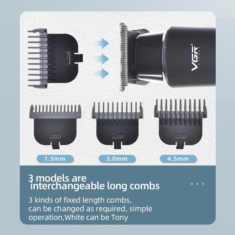 VGR V-933 Professional Salon USB Electric Hair Clipper, V-933