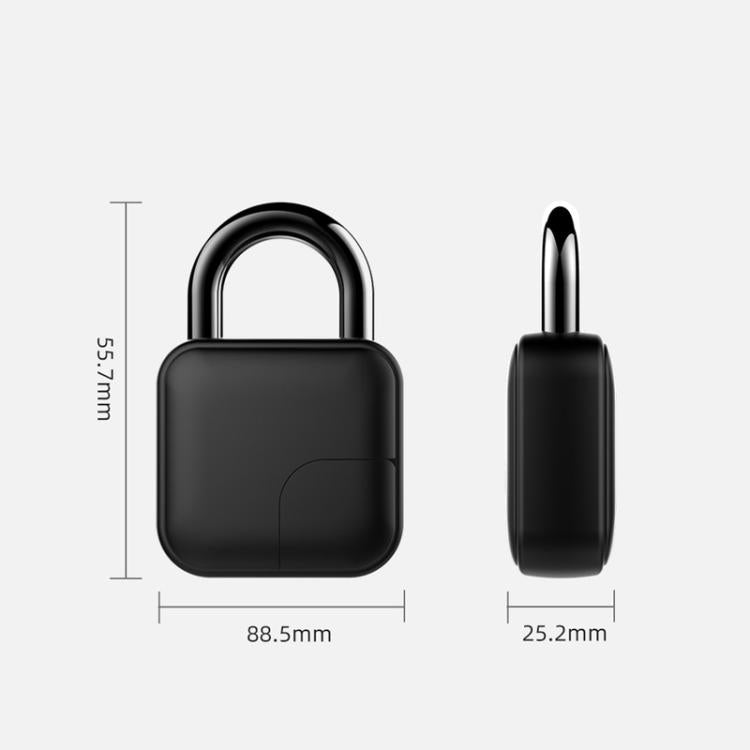 Anytek L3+ Graffiti Smart Fingerprint Padlock Waterproof Electronic Lock, L3+