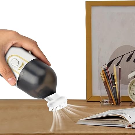 Tabletop Cleaners Mini Portable Vacuum Cleaners Home Table Dust Sweeper Cleaner Car Electrical Appliances for Car Office keyboard vacuum cleaner mini rechargeable