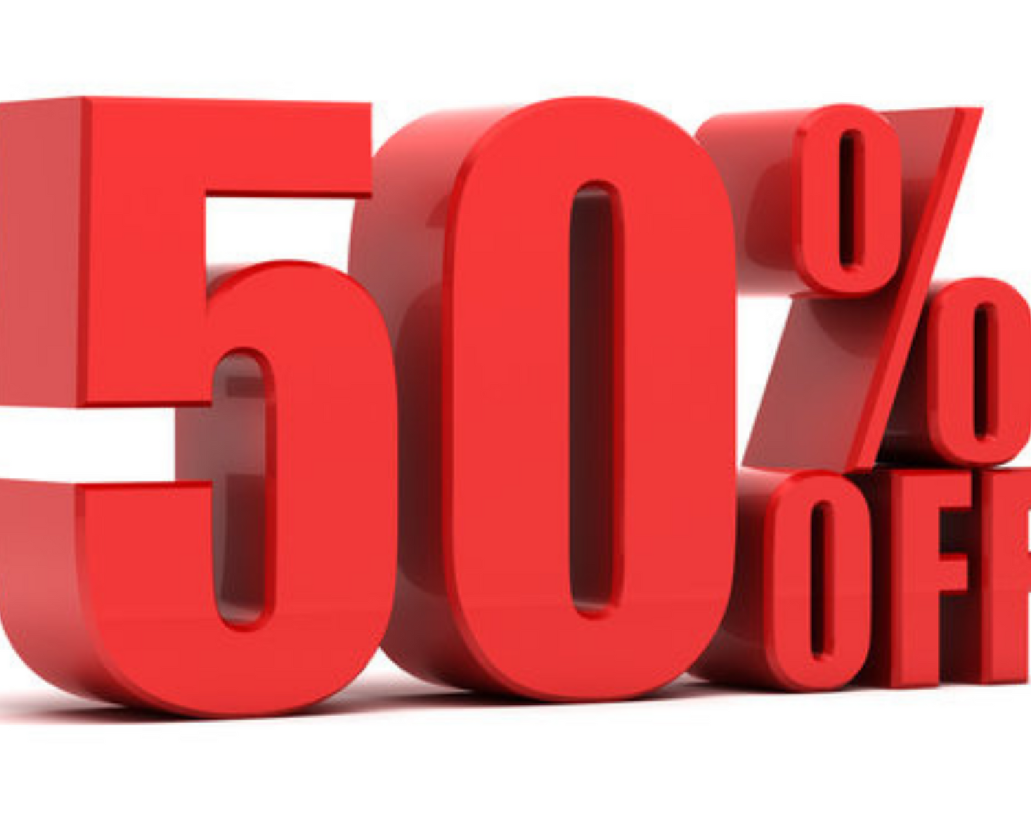 Sale 50% Off