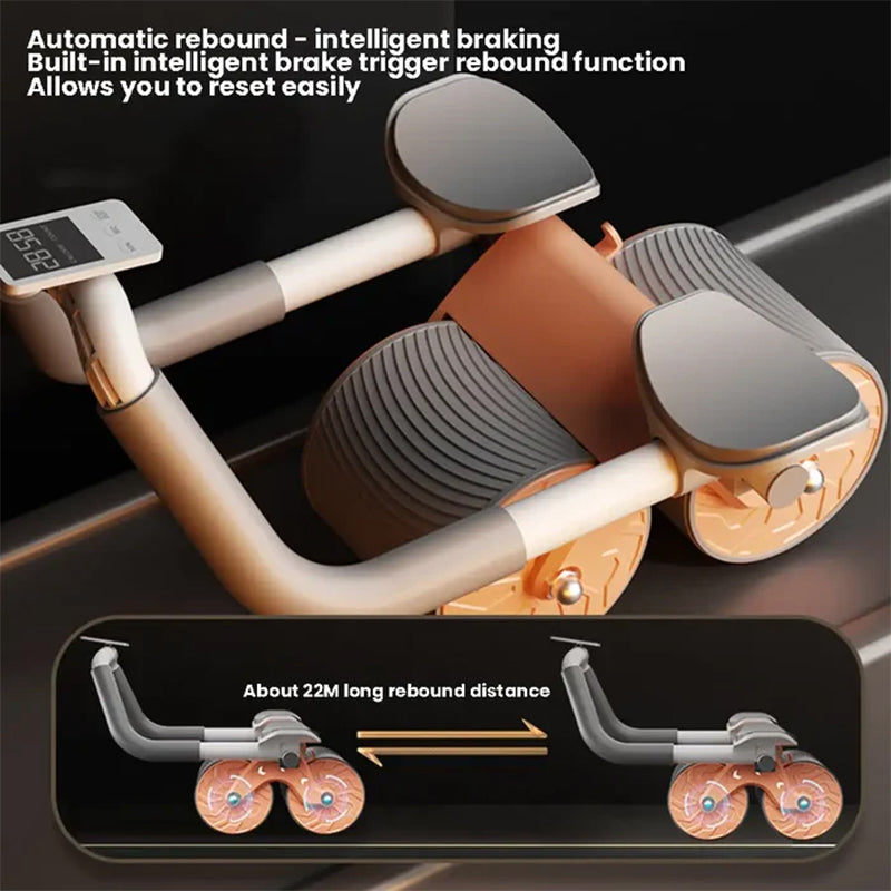 Multi-Functional Abdominal Exercise Roller Core Strength Training, Home Gym & Fitness Workouts