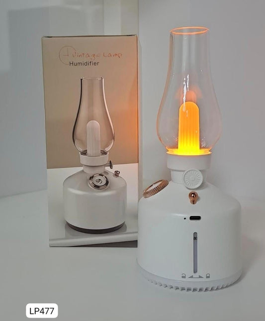 Lamp Air Humidifier | 2-in-1 LED Night Light & Cool Mist Diffuser for Home & Office