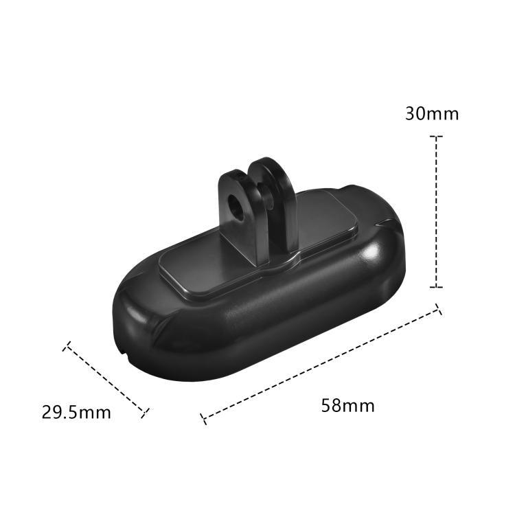 For Insta360 GO 3S / GO 3 STARTRC Quick Release Expansion Adapter Magnetic Fixed Base Mount, Fixed Base Mount