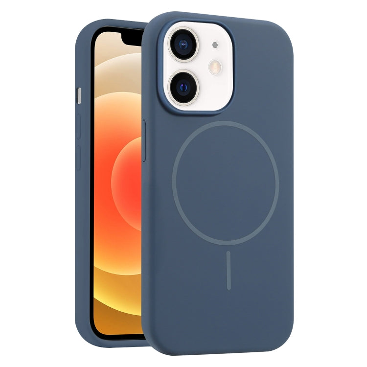 Liquid Silicone MagSafe Phone Case, For iPhone 13, For iPhone 12