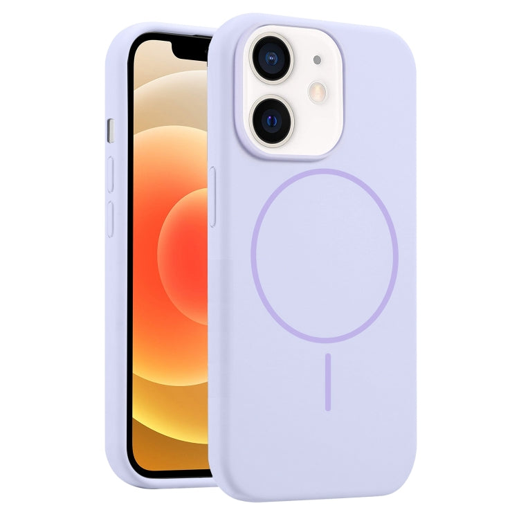 Liquid Silicone MagSafe Phone Case, For iPhone 13, For iPhone 12