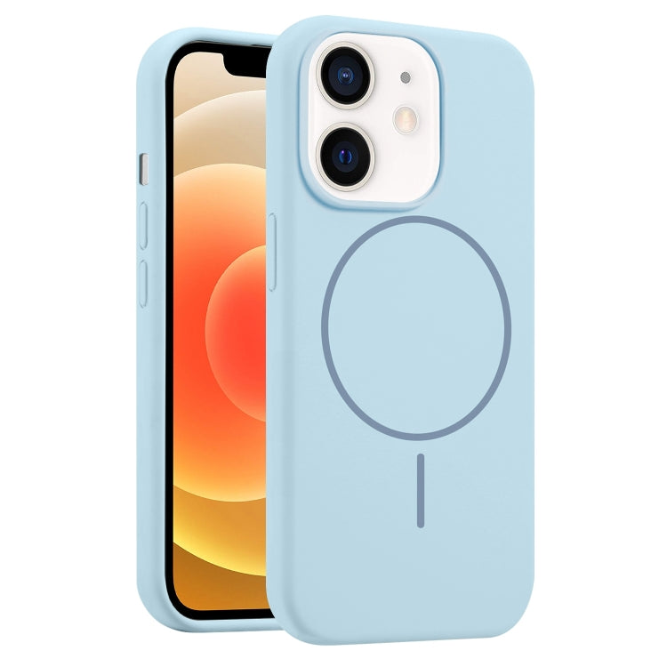 Liquid Silicone MagSafe Phone Case, For iPhone 13, For iPhone 12