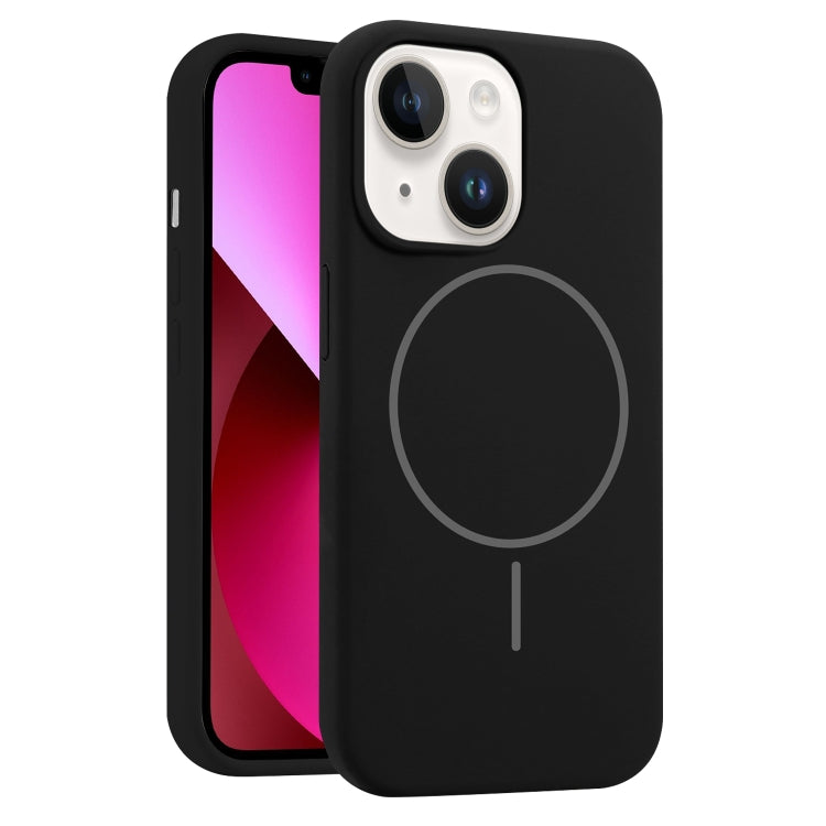 Liquid Silicone MagSafe Phone Case, For iPhone 13, For iPhone 12