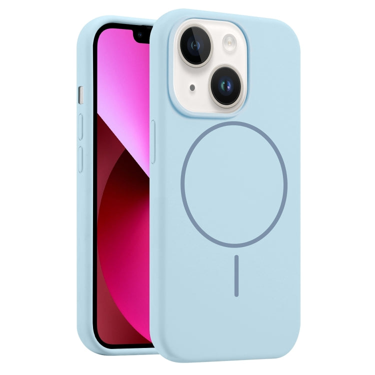 Liquid Silicone MagSafe Phone Case, For iPhone 13, For iPhone 12