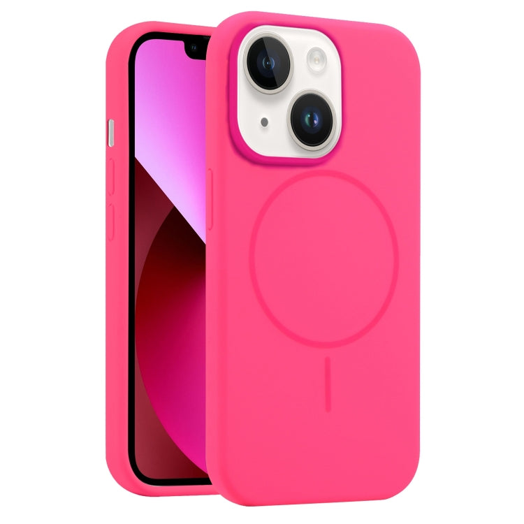 Liquid Silicone MagSafe Phone Case, For iPhone 13, For iPhone 12