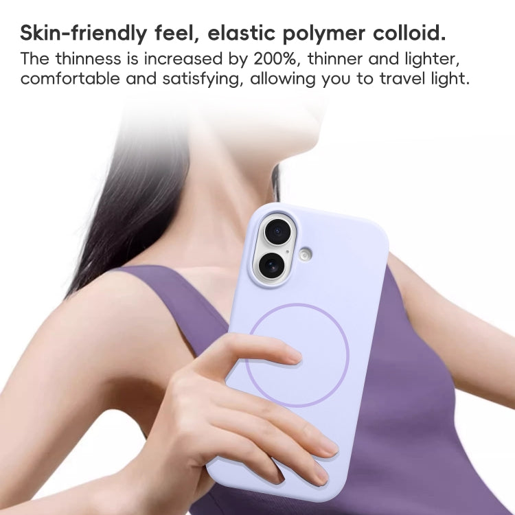Liquid Silicone MagSafe Phone Case, For iPhone 13, For iPhone 12
