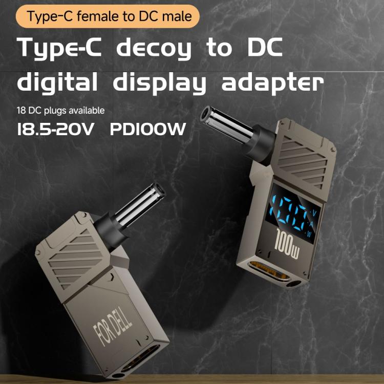 100W Computer Charging Digital Display Adapter, For Dell