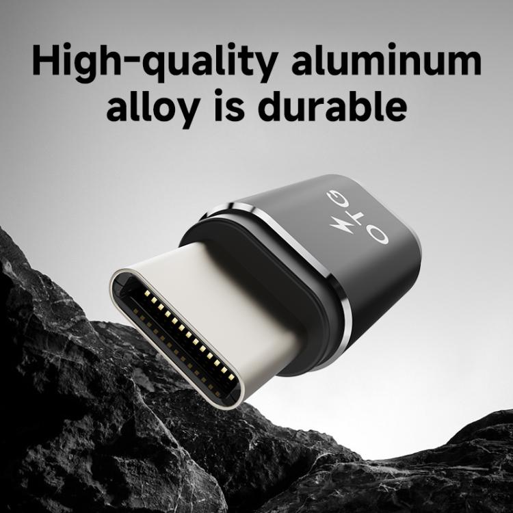 8 Pin to Type-C OTG Adapter, 8 Pin to Type-C(Black)