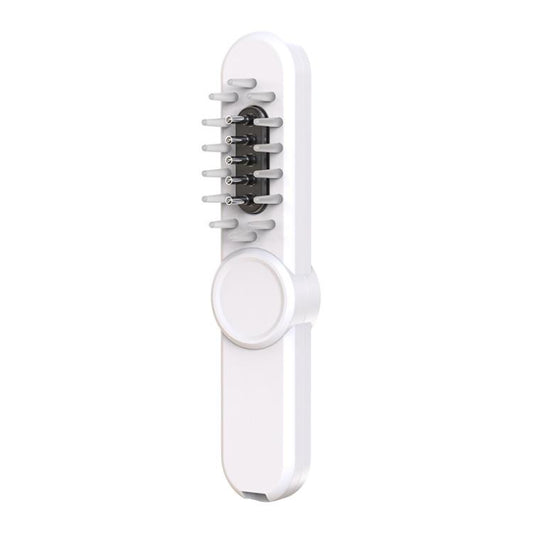 Hair Oil Applicator Roller Ball Red / Blue Light Electric Massage Comb Hair Regrowth Conductive Comb
