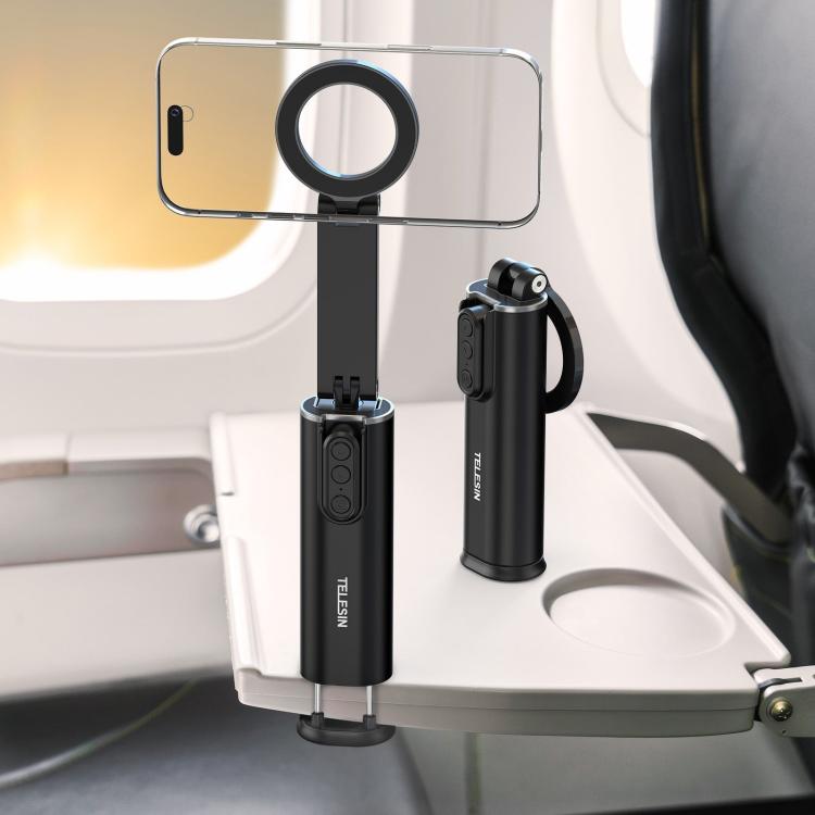 Remote Control Travel Photo Cell Phone Holder Desktop Fixed Lazy Magnetic Holder, P1-HSS-02 Magnet Version