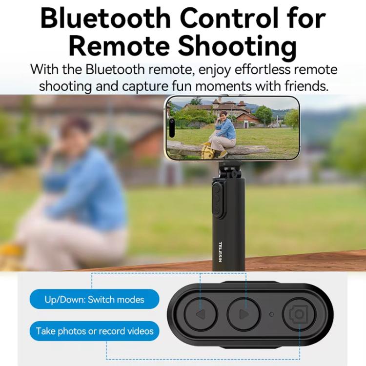 Remote Control Travel Photo Cell Phone Holder Desktop Fixed Lazy Magnetic Holder, P1-HSS-02 Magnet Version