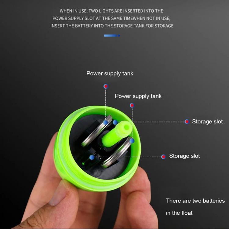 Electronic Luminous Float For Night Fishing Sea Fishing ABS Anti-Fall Float, 1, 2, 3, 4, 5, 6, 7, 8, 9, 10